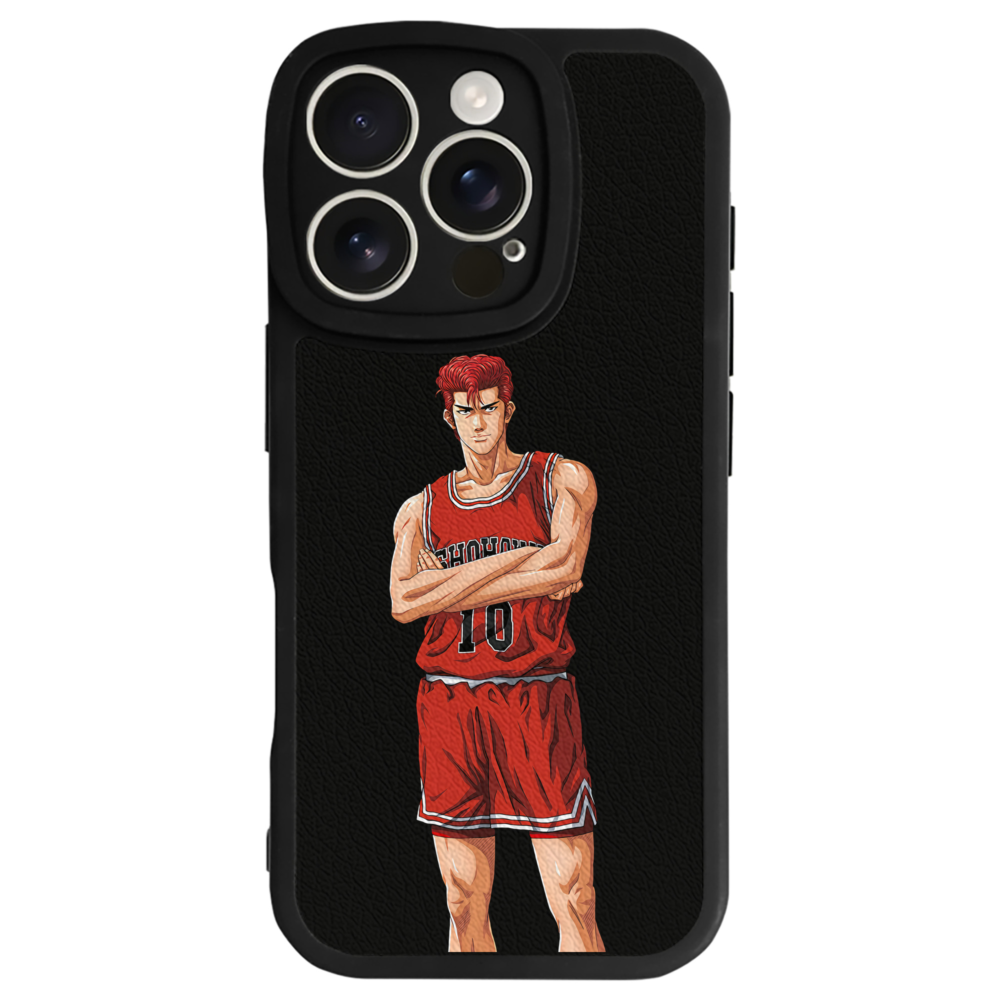 （画像用） SLAM DUNK／スラムダンク 【iPhone 16シリーズ対応】シリコンスマホケース（レザー調） 材質：シリコン